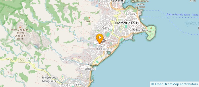 localisation de l'entreprise MAYOTTE BATIMENT TRAVAUX PUBLICS SARL à MAMOUDZOU