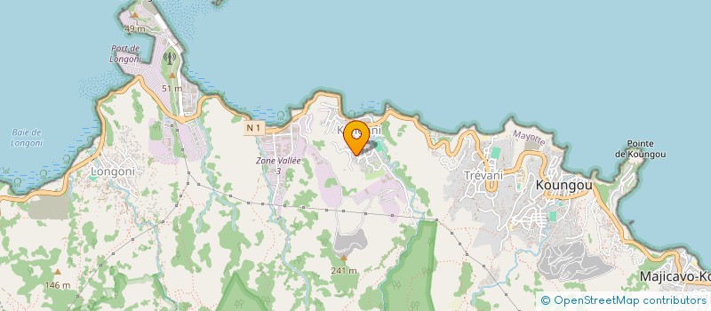 localisation de l'entreprise MAYOTTE CLOTURE ET JARDIN à KOUNGOU
