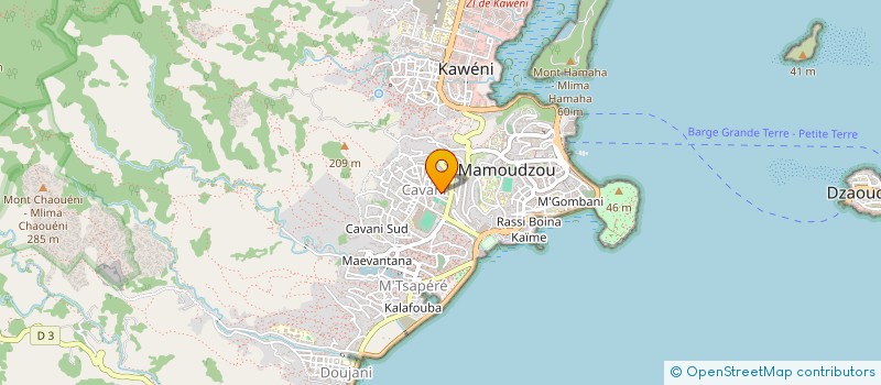localisation de l'entreprise MAYOTTE DECOUVERTE à MAMOUDZOU