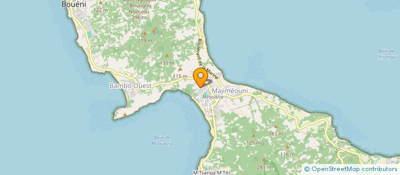 localisation de l'entreprise MAYOTTE DREP'ACTION à BOUENI