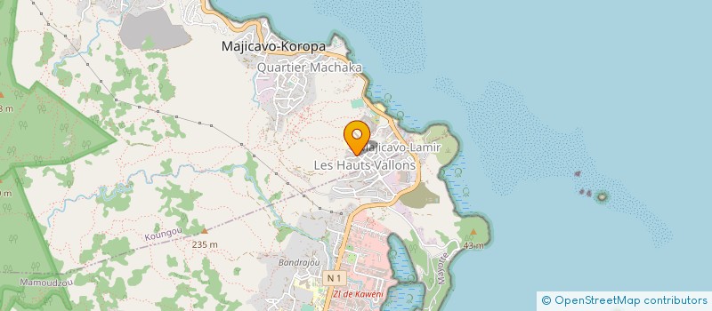 localisation de l'entreprise MAYOTTE INGENIERIE ENERGIES à KOUNGOU