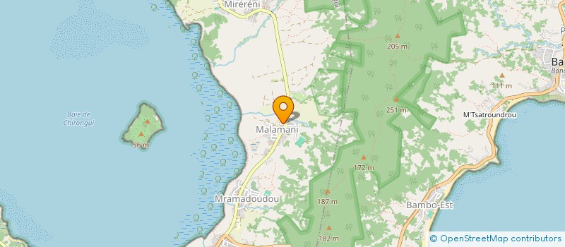 localisation de l'entreprise MAYOTTE INSERTION à CHIRONGUI