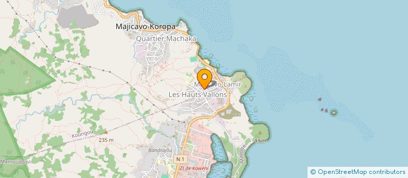 localisation de l'entreprise MAYOTTE INSPECTION à KOUNGOU