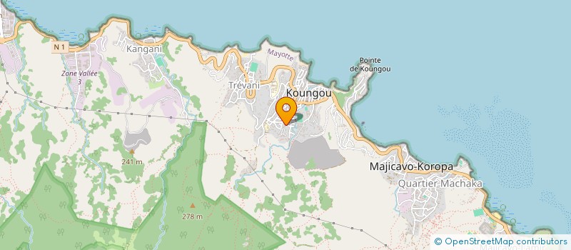 localisation de l'entreprise MAYOTTE KRAV-MAGA à MAMOUDZOU