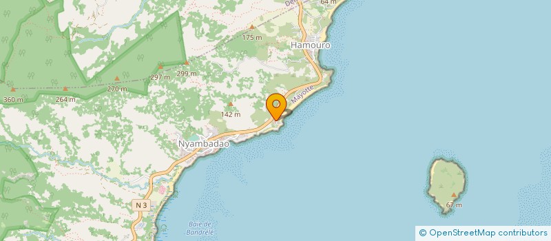 localisation de l'entreprise MAYOTTE LOISIRS à BANDRELE