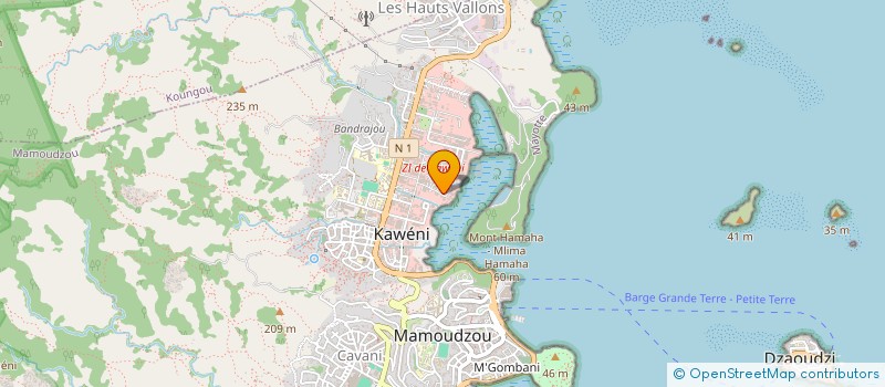 localisation de l'entreprise MAYOTTE MANAGEMENT à MAMOUDZOU