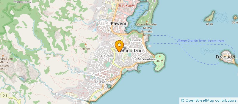 localisation de l'entreprise MAYOTTE NUITS TRANQUILLES à MAMOUDZOU