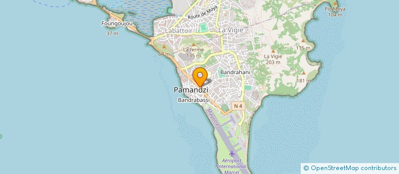 localisation de l'entreprise MAYOTTE PLAISANCE à PAMANDZI