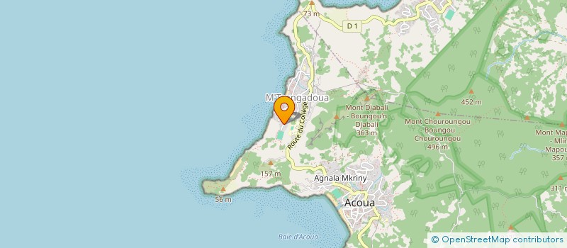 localisation de l'entreprise MAYOTTE PROPHILS à ACOUA