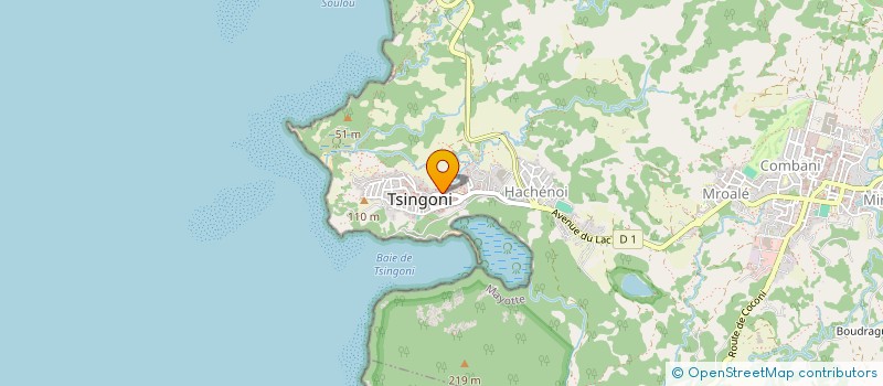 localisation de l'entreprise MAYOTTE REPRO à TSINGONI