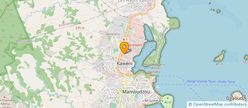 localisation de l'entreprise MAYOTTE SERVICE ET TRAVAUX à MAMOUDZOU