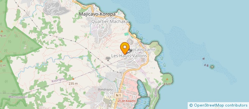 localisation de l'entreprise MAYOTTE SURVEYS à KOUNGOU