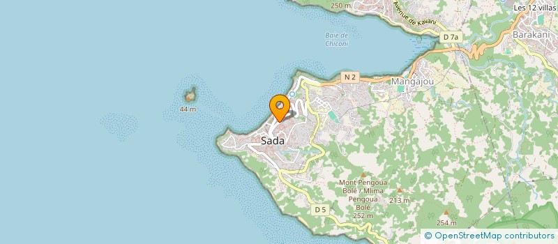 localisation de l'entreprise MAYOTTE TECHNIQUES INNOVATION CONSTRUCTION à SADA