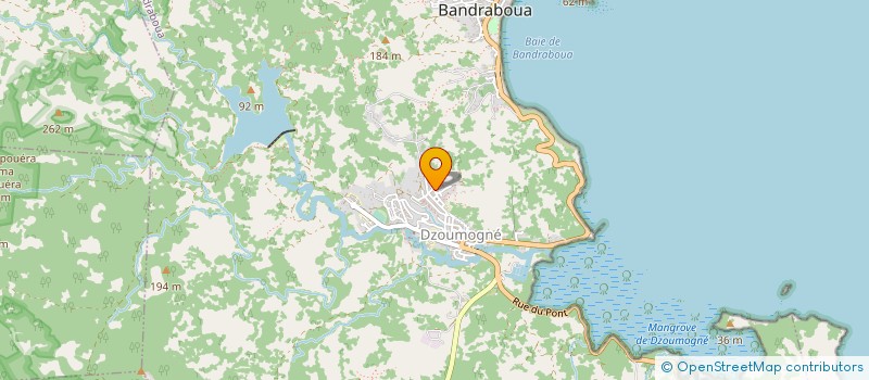 localisation de l'entreprise MAYOTTE TROPIC à BANDRABOUA