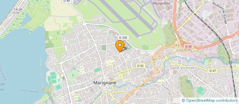 localisation de l'entreprise MAYOU  MARIGNANE
