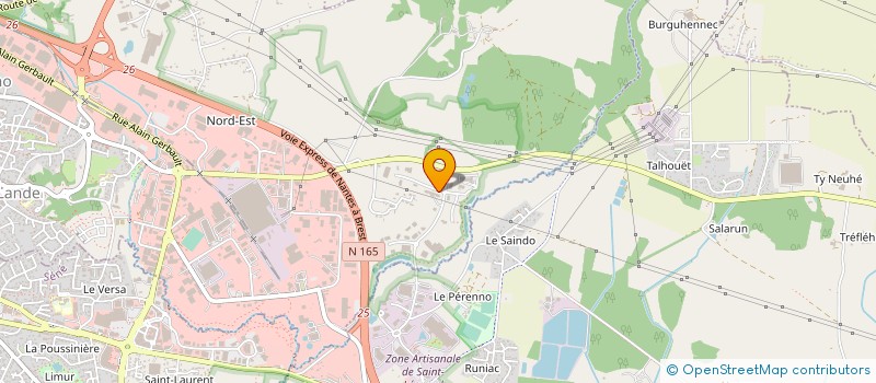 localisation de l'entreprise MAYOU LINGERIE à VANNES