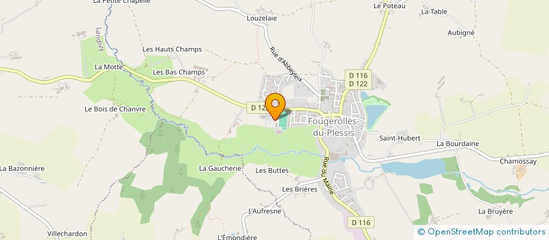 localisation de l'entreprise MAYOULOU  FOUGEROLLES-DU-PLESSIS