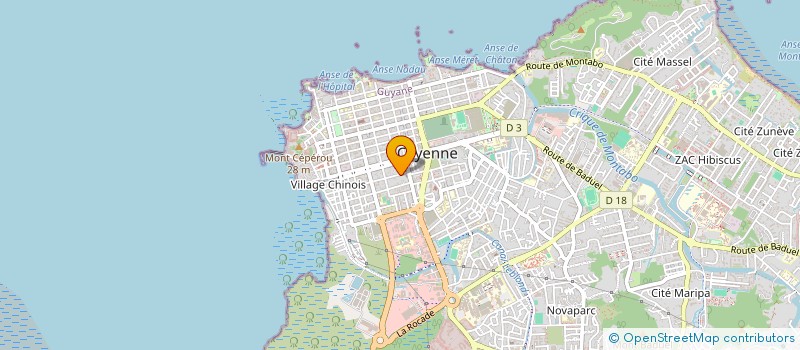 localisation de l'entreprise MAYOURI FILMS  CAYENNE