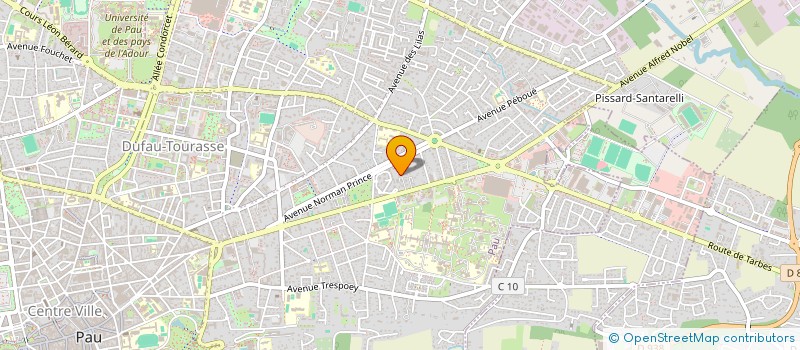 localisation de l'entreprise MAYRANE à PAU