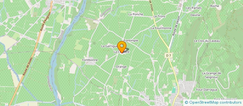 localisation de l'entreprise MAYRE VOLMANT à VACQUEYRAS