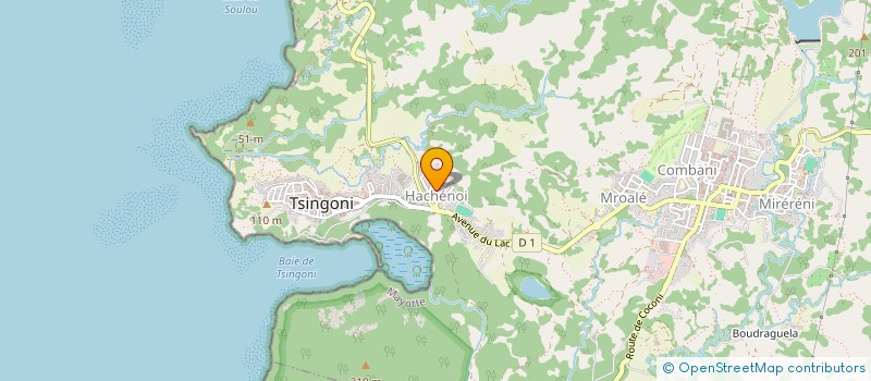 localisation de l'entreprise MAYRECOUVREMENT à TSINGONI