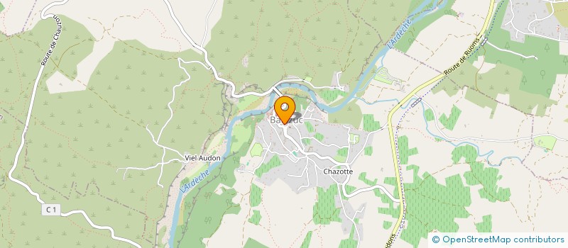 localisation de l'entreprise MAYRES  BALAZUC