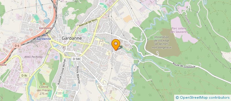 localisation de l'entreprise MAYRIG 2 à GARDANNE