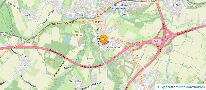 localisation de l'entreprise MAYRISCOM  SAINT-JULIEN-EN-GENEVOIS