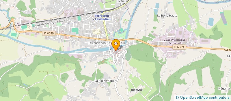 localisation de l'entreprise MAYRUN  TERRASSON-LAVILLEDIEU