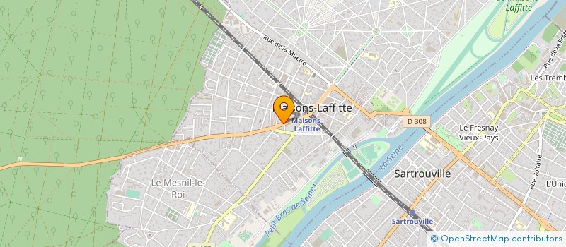 localisation de l'entreprise MAYS  MAISONS-LAFFITTE