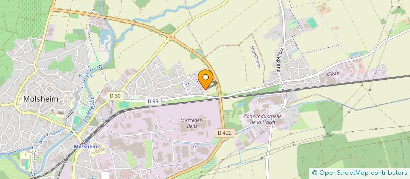 localisation de l'entreprise MAYS  MOLSHEIM