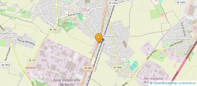 localisation de l'entreprise MAYS  TEMPLEMARS