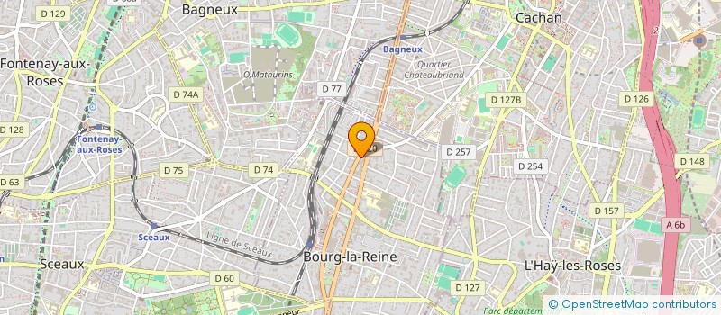 localisation de l'entreprise MAYSAM CONSULTING à BOURG-LA-REINE