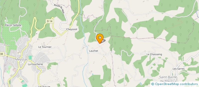 localisation de l'entreprise MAYSANE  MEYSSAC
