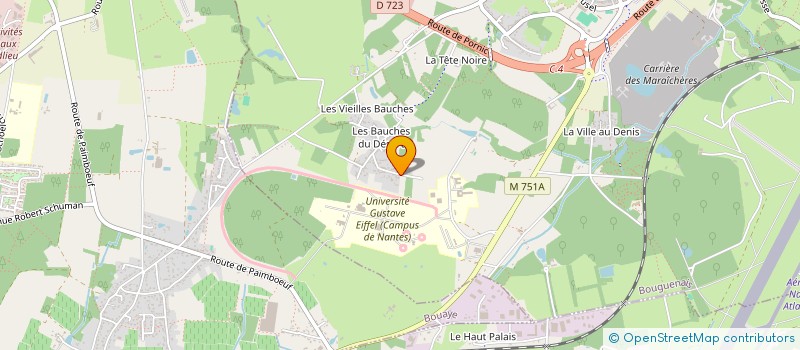 localisation de l'entreprise MAYSGOLD à BOUGUENAIS