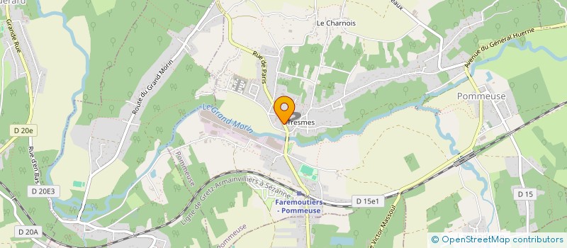 localisation de l'entreprise MAYSON  POMMEUSE