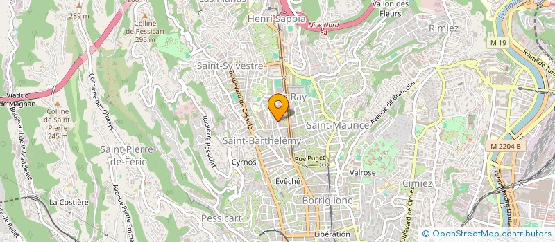 localisation de l'entreprise MAYSSA RENOV à NICE