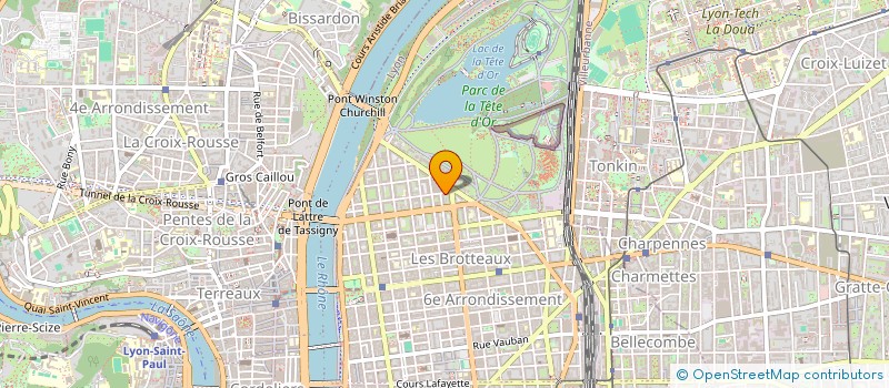 localisation de l'entreprise MAYSSO ET MICHEL  LYON 6EME