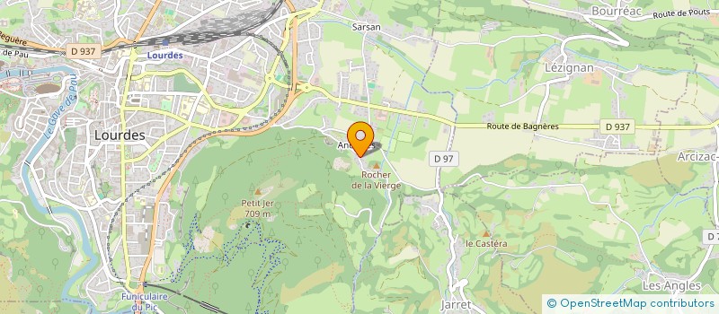 localisation de l'entreprise MAYSTRE  LOURDES