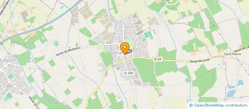 localisation de l'entreprise MAYSTRES FRERES  LANSARGUES