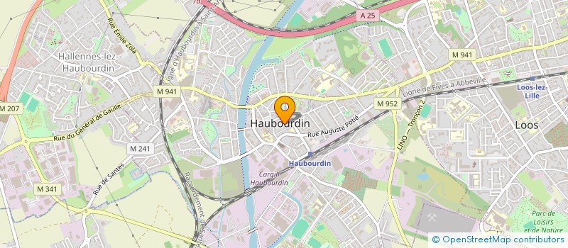 localisation de l'entreprise MAYTAXI  HAUBOURDIN