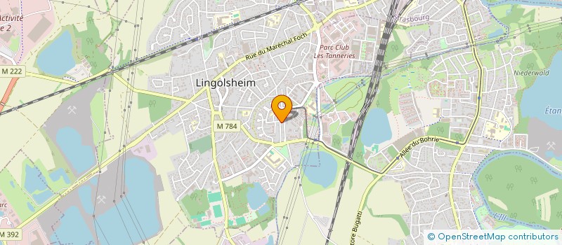 localisation de l'entreprise MAYTIM  LINGOLSHEIM