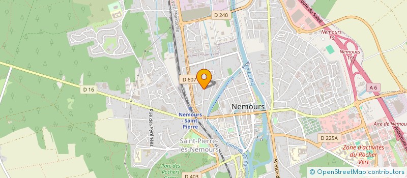 localisation de l'entreprise MAYUNGA à NEMOURS