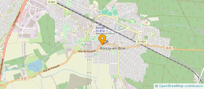 localisation de l'entreprise MAYUSHA MARCHE&FOODS  ROISSY-EN-BRIE