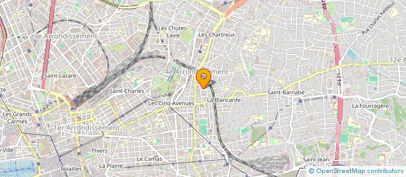 localisation de l'entreprise MAZ & CO à MARSEILLE