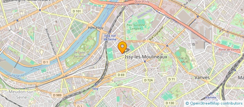 localisation de l'entreprise MAZ CONSULTING à ISSY-LES-MOULINEAUX