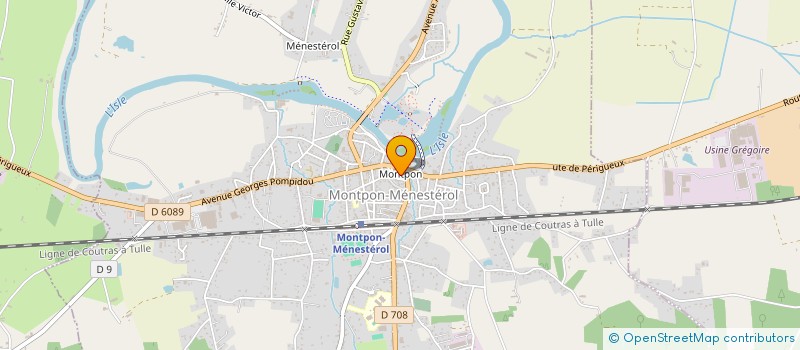 localisation de l'entreprise MAZ-LOC  MONTPON-MENESTEROL