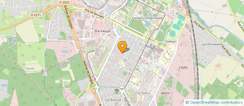 localisation de l'entreprise MAZ SERVICE PRO à ORLEANS