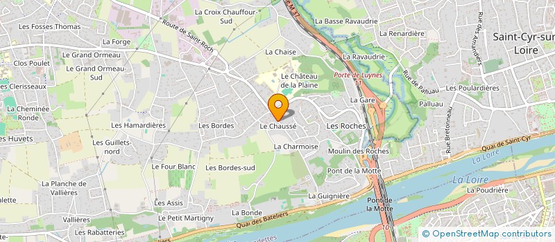 localisation de l'entreprise MAZABLOTTE à FONDETTES