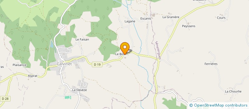 localisation de l'entreprise MAZAC à PUYCAPEL